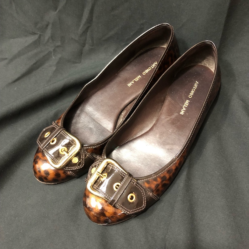 Antonio Melani Buckle Flats